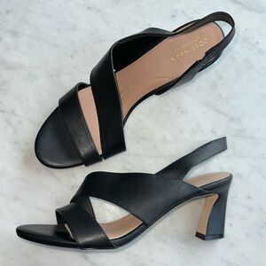 Cole Haan Amalia Black Strappy Sandals/Heels